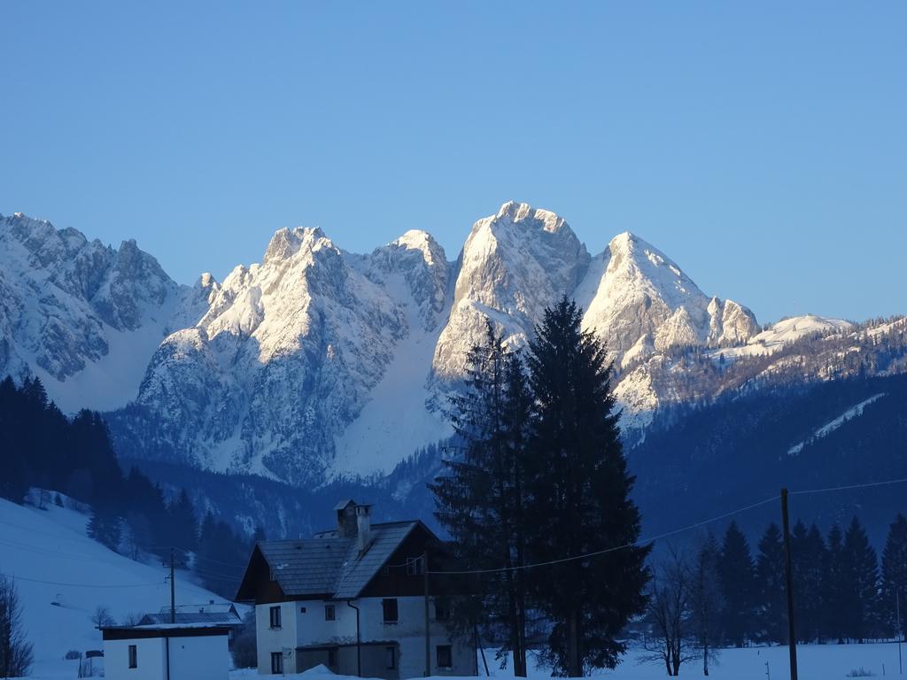 Haus Gruenwald Apartment Gosau Bagian luar foto